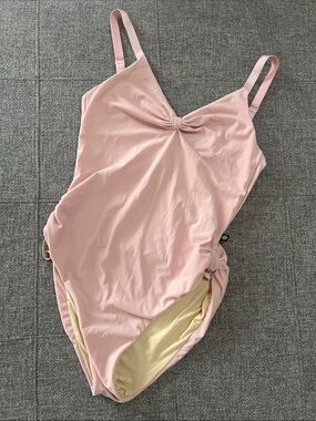 Woman ballet leotard